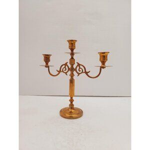 Vintage candelabra candle holders/ 3 arm candelabras/ candelabra perfect for